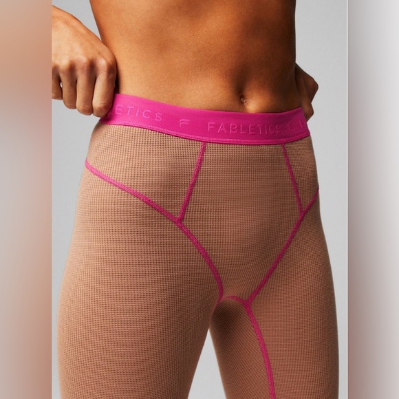Fabletics Waffle Legging size small - Picture 2 of 4